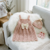 Blush Ballerina Baby Crochet Dress Free Pattern