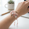 Autumn Maple Leaf Crochet Bracelet Free Pattern