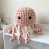 Blush Pink Octopus Toilet Paper Cozy Free Crochet Pattern