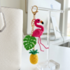 Cherry Blossom Butterfly Garden Charm Free Crochet Pattern