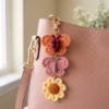 Sunset Ombre Butterfly Bloom Charm Free Crochet Pattern