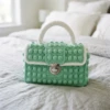 Mint Green Spring Purse Free Crochet Pattern
