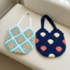 Ocean Blue Seashell Motif Tote Free Crochet Pattern