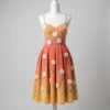 Sunset Daisy Chain Dress Free Crochet Pattern