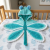Baby Dragonfly Poncho Free Crochet Pattern