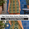 Blue Snow Owl Curtain Tieback Crochet Pattern