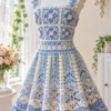 Bluebell Lace Dress Crochet Pattern