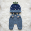 Blueberry Baby Hat and Pants Set Free Crochet Pattern