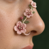 Cherry Blossom Nose Cuff Crochet Pattern