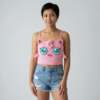 Jigglypuff Pink Crochet Crop Top Free Crochet Pattern