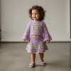 Lavender Garden Toddler Outfit Free Crochet Pattern