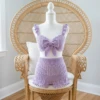 Lavender Lace Summer Two-Piece Free Crochet Pattern
