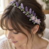 Lavender Sprig Headband Crochet Pattern