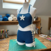 Ocean Blue Beach Crochet Two-Piece Free Pattern