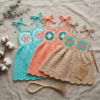 Ocean Breeze Shell Baby Dress Free Crochet Pattern