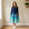 Ocean Creatures Summer Skirt Free Crochet Pattern
