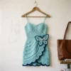 Ocean Wave Butterfly Crochet Dress Free Pattern