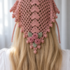 Rose Garden Headscarf Crochet Pattern