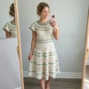 Sage Green Bohemian Lace Dress Free Crochet Pattern