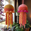 Sunset Gradient Jellyfish Amigurumi Free Crochet Pattern
