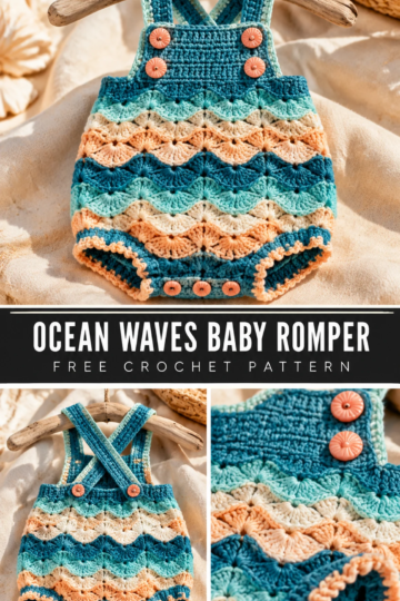 Terracotta Sunflower Poncho Crochet Pattern