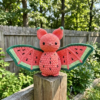 Watermelon Bat Amigurumi Free Crochet Pattern